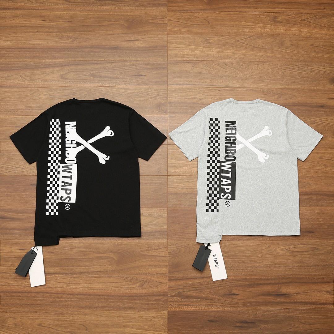 WTAPS x NBHD RIPPER SS/TEE 黑色灰色S-XL S 肩寬46 胸圍108 衣長70 M