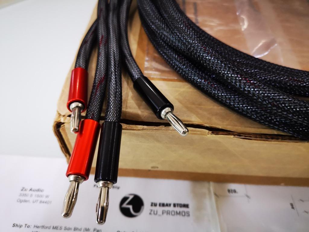 Zu audio 2025 mission speaker cables
