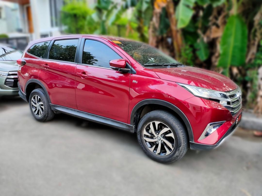 2019 Toyota Rush 1 5 E Dark Red Mica Auto Cars For Sale Used Cars On Carousell