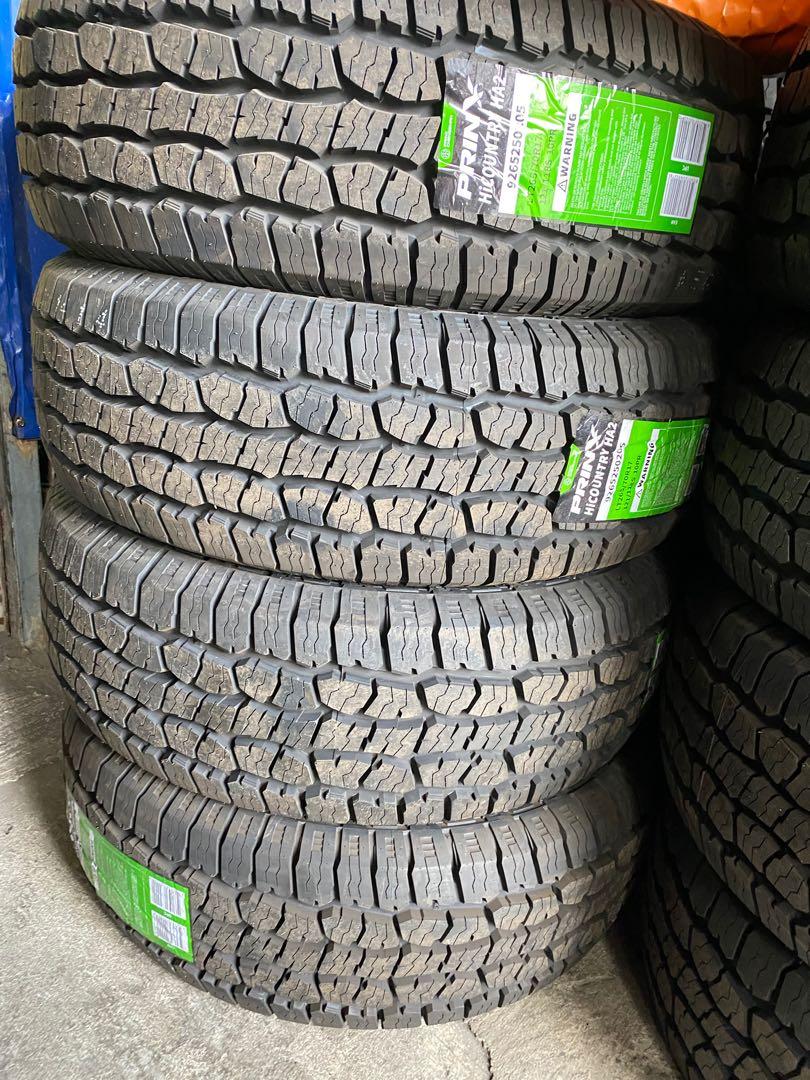 265 70 R17 Prinx All Terrain At 10ply Bnew Tire Car Parts Accessories Mags And Tires On Carousell