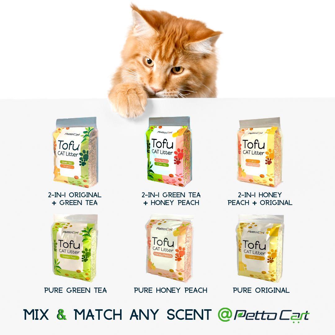 2mm Tofu Cat Litter 4.75L 😻 Get 5 Bags to TryOut 5 Different Scent On
