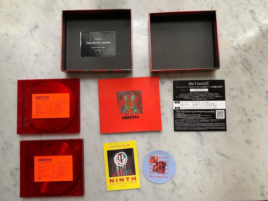 99%New the GazettE NINTH 【完全生産限定版】 LIMITED EDITION BOX B 