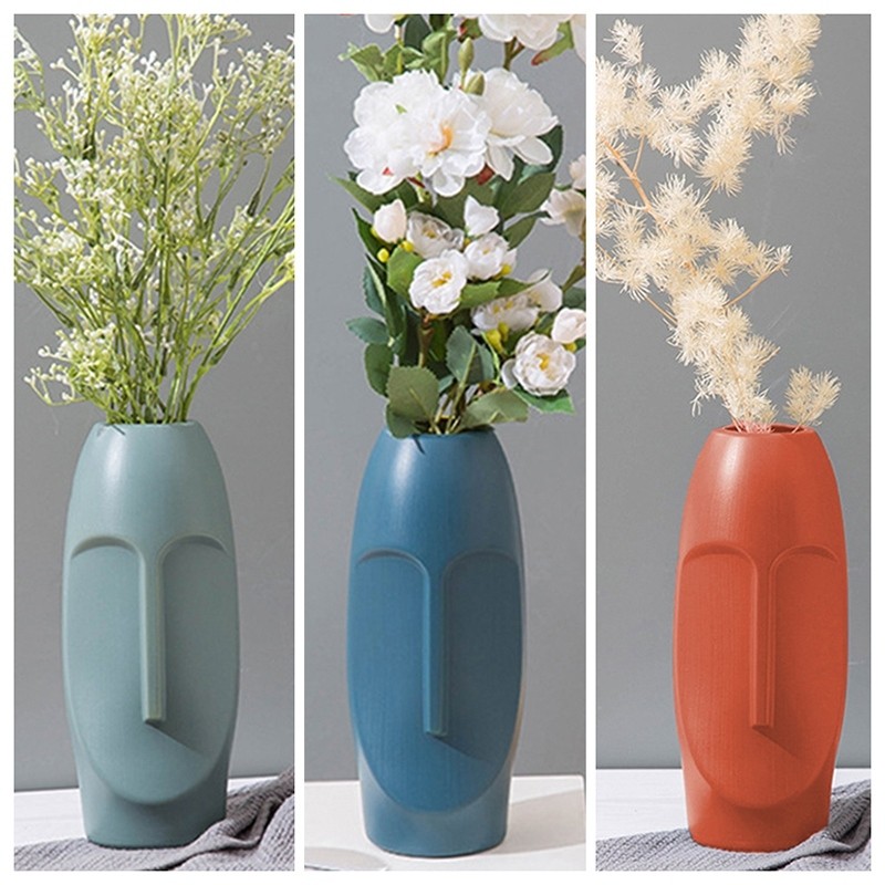 #3538 Plastic Vase Only, Furniture & Home Living, Home Decor, Vases &  Decorative Bowls On Carousell
