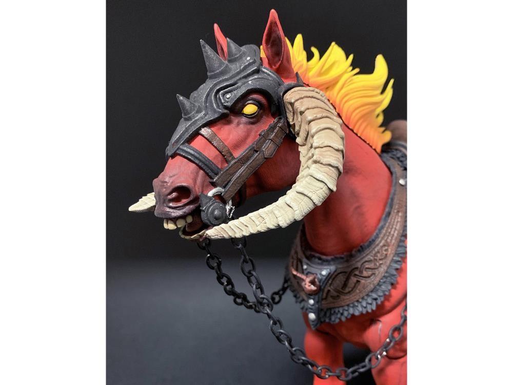 全新現貨 四騎士神話軍團 炎魔坐騎 火焰馬 興趣及遊戲 玩具 遊戲類 Carousell