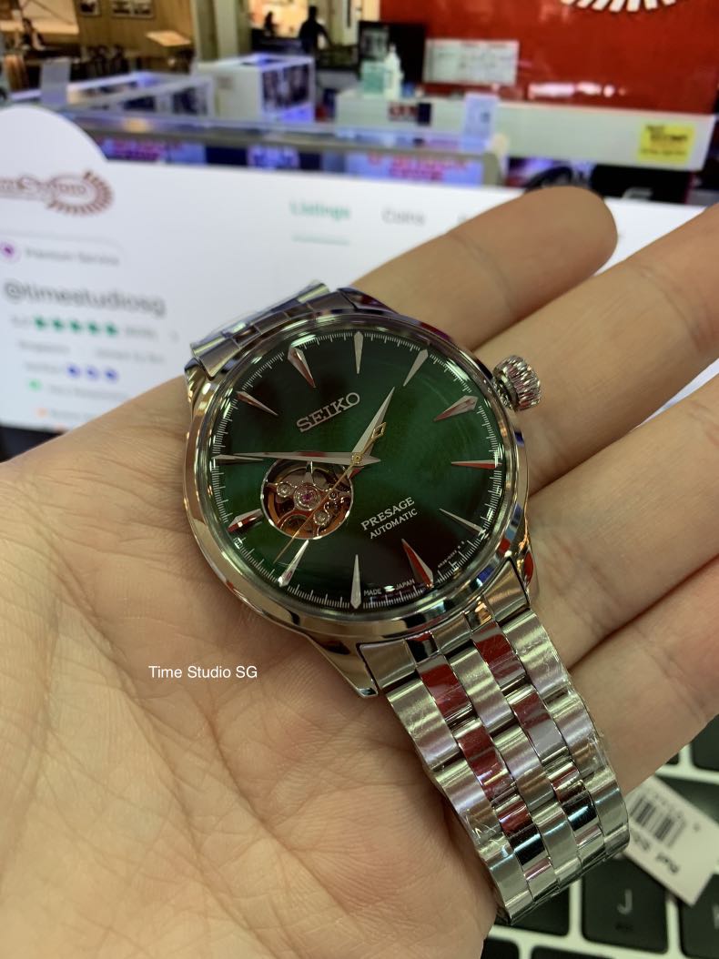 ? PM FOR BETTER PRICE ? Seiko Presage The Grasshopper SSA441J1 SSA441,  Mobile Phones & Gadgets, Wearables & Smart Watches on Carousell