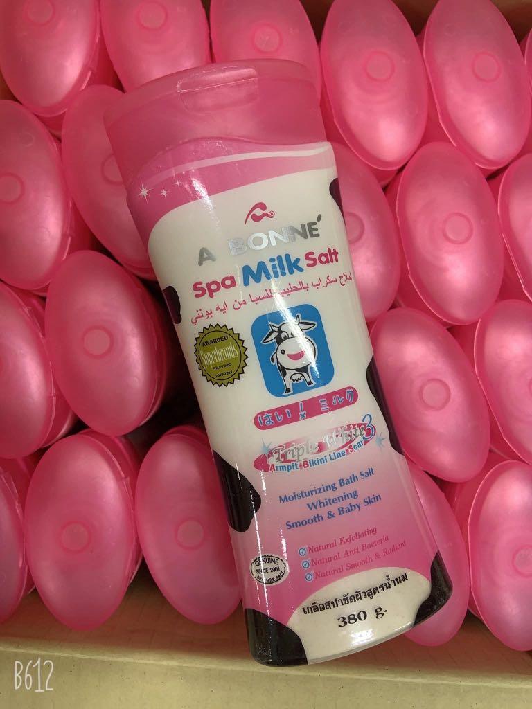 A Bonne Spa Milk Salt (Category: Bath) located in Cainta. Submitted by iubelle (Listing ID 1089077616, Image 3). Description: .