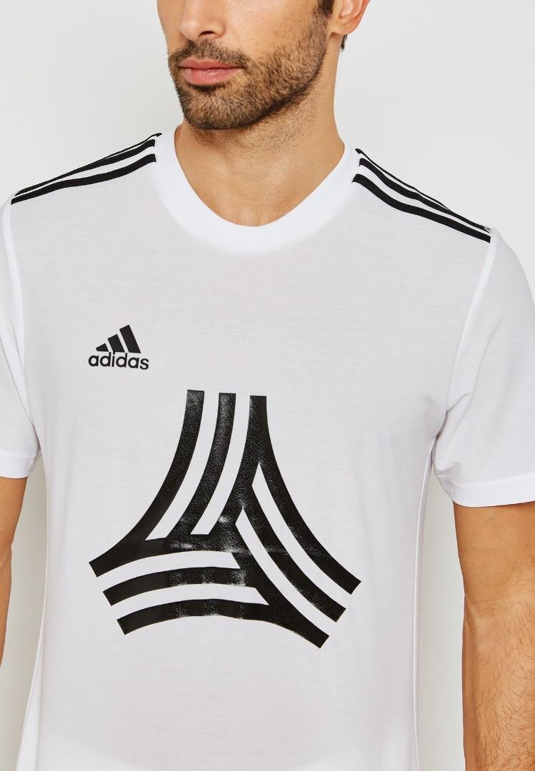 RESERVED Syafique Adidas TANGO Big Logo T Shirt L. Original