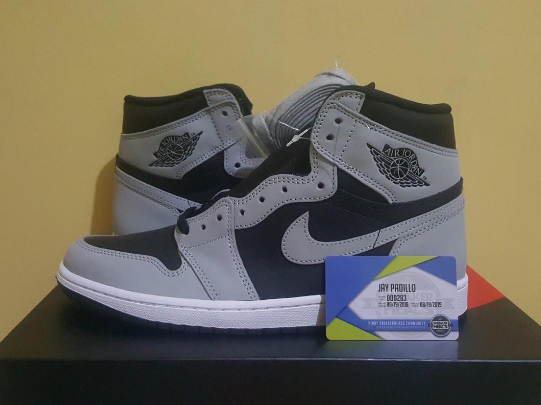 Air Jordan 1 High OG Shadow 2.0 Men s Fashion Footwear Sneakers