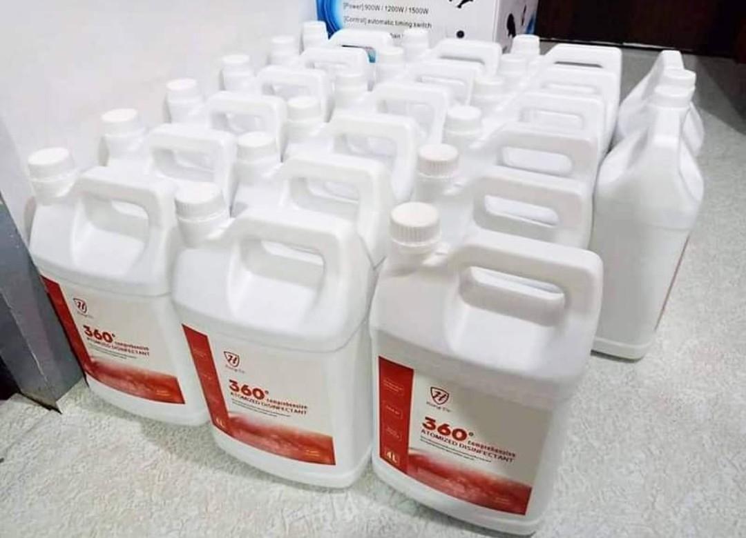 APE 360 Comprehensive Atomized Disinfectant 4 liters, Furniture & Home