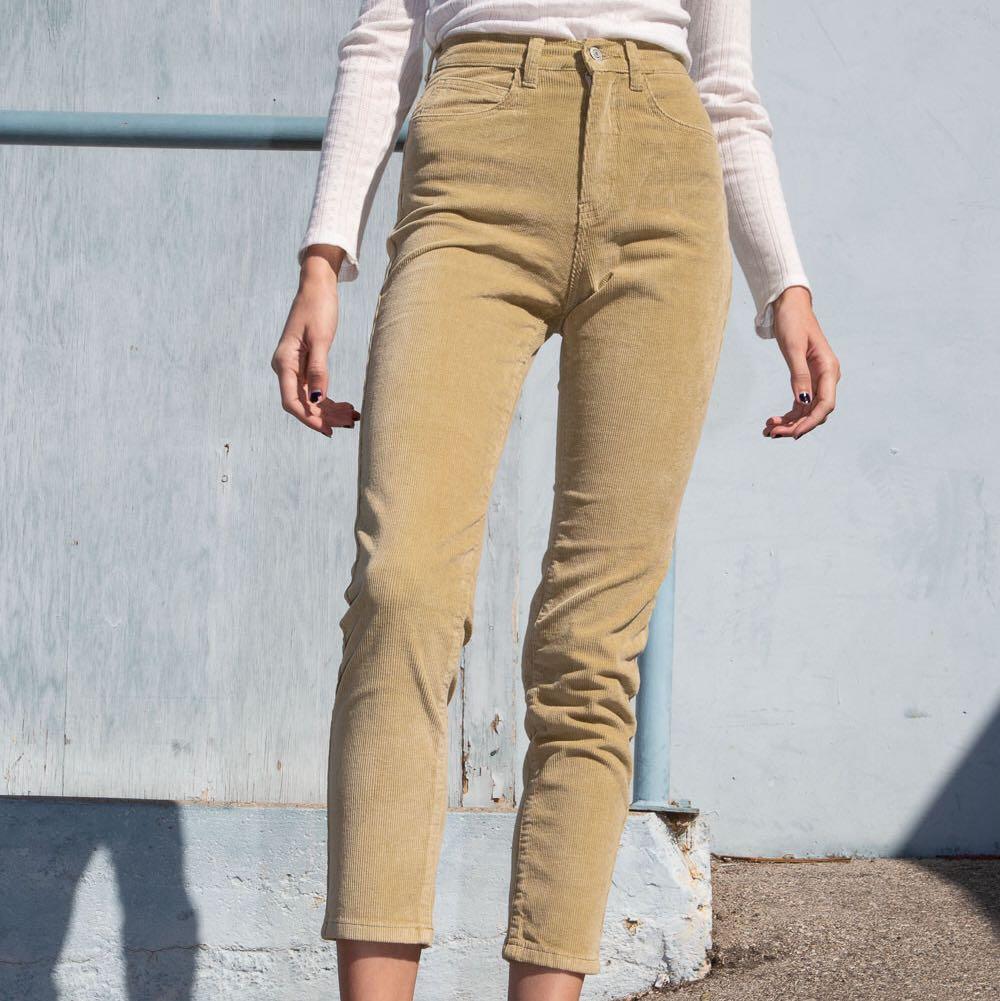 Brandy melville brown corduroy pants clearance