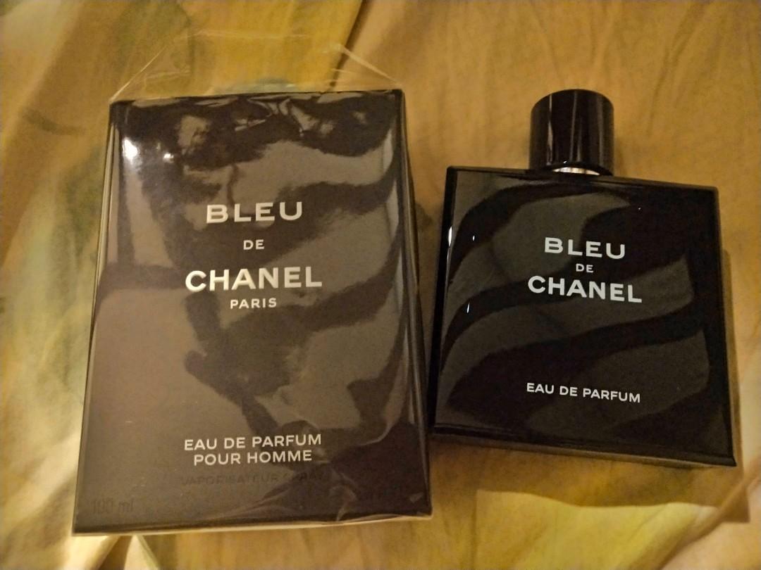 Bleu de Chanel Paris Eau de Parfum Pour Homme, Beauty & Personal Care,  Fragrance & Deodorants on Carousell