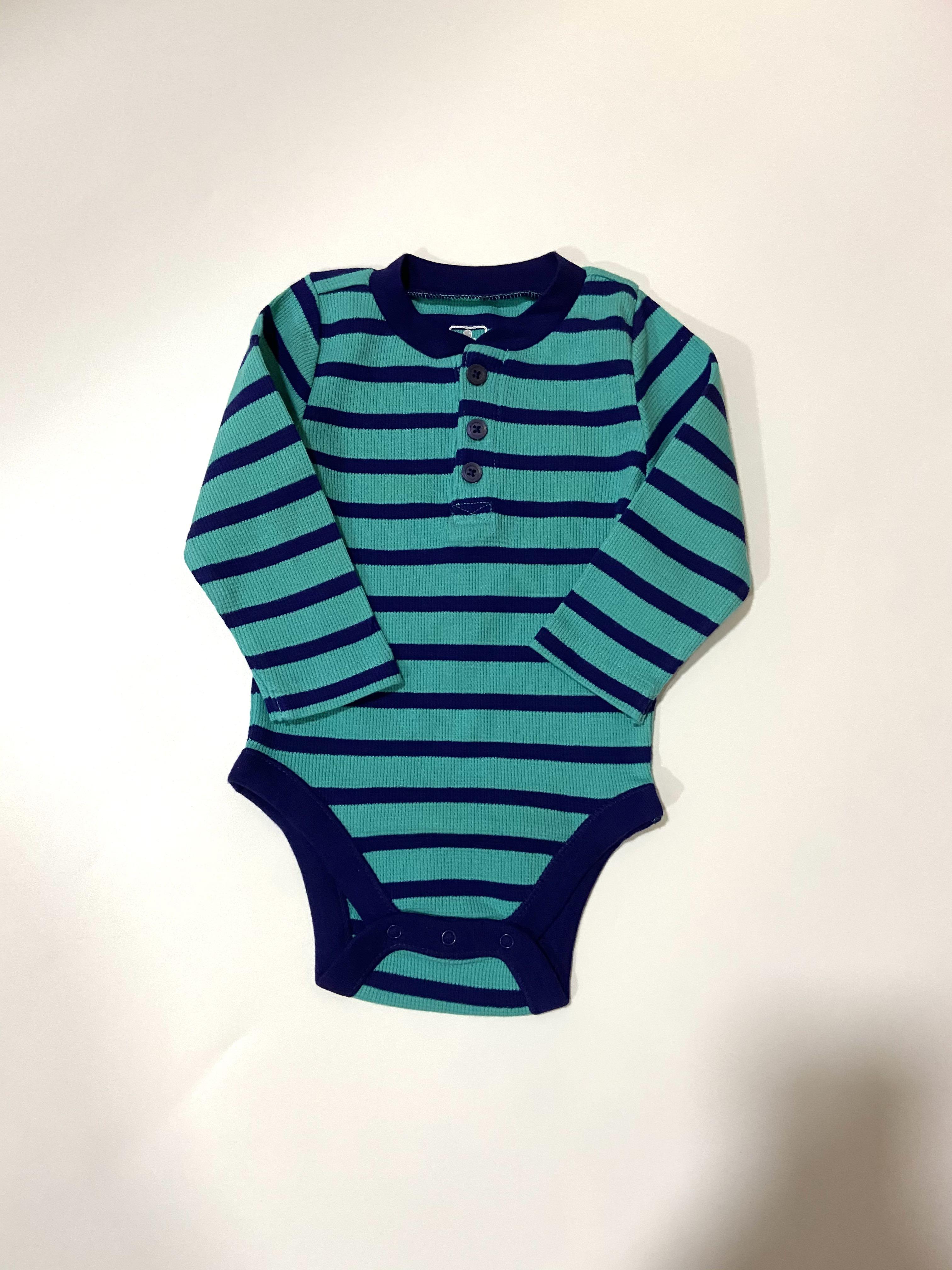 Teal onesie for baby clearance