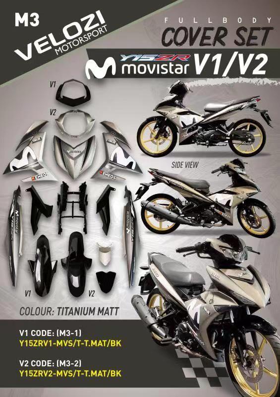 Body Cover Set Yamaha Sniper 150 Y15zr Mxking Motorcycles Motorcycle Accessories On Carousell