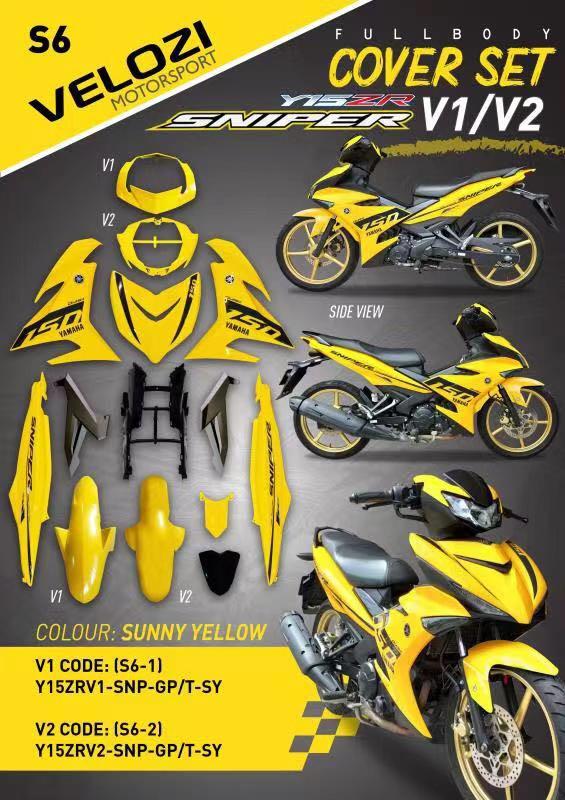 Body Cover Set Yamaha Sniper 150 Y15zr Mxking Motorcycles Motorcycle Accessories On Carousell