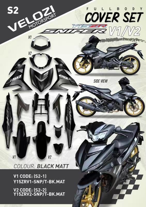 Body Cover Set Yamaha Sniper 150 Y15zr Mxking Motorcycles Motorcycle Accessories On Carousell