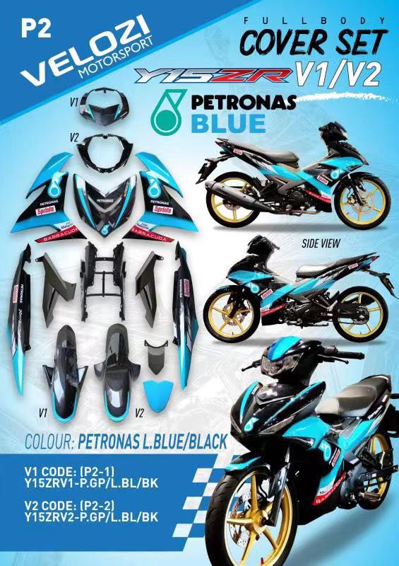 Body Cover Set Yamaha Sniper 150 Y15zr Mxking Motorcycles Motorcycle Accessories On Carousell