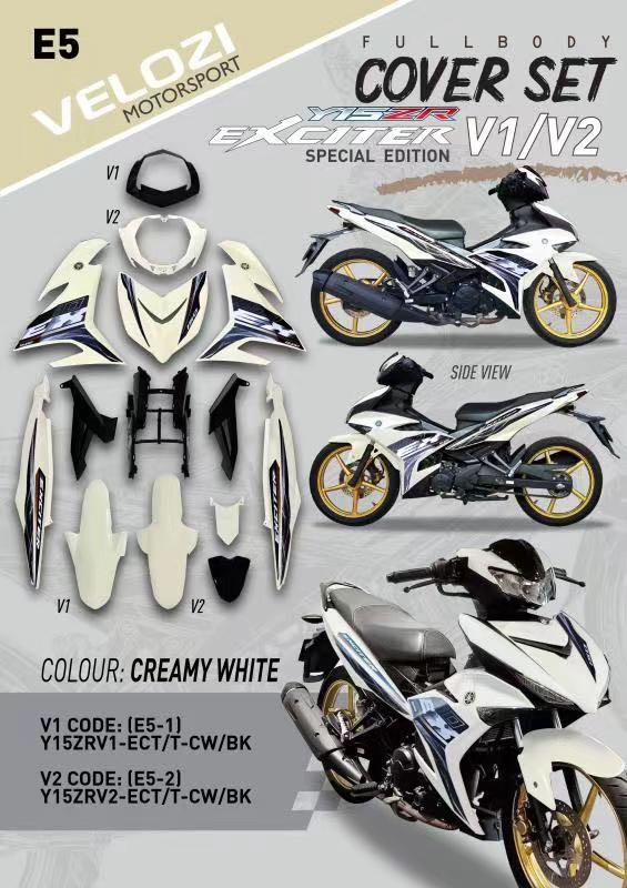 Body Cover Set Yamaha Sniper 150 Y15zr Mxking Motorcycles Motorcycle Accessories On Carousell