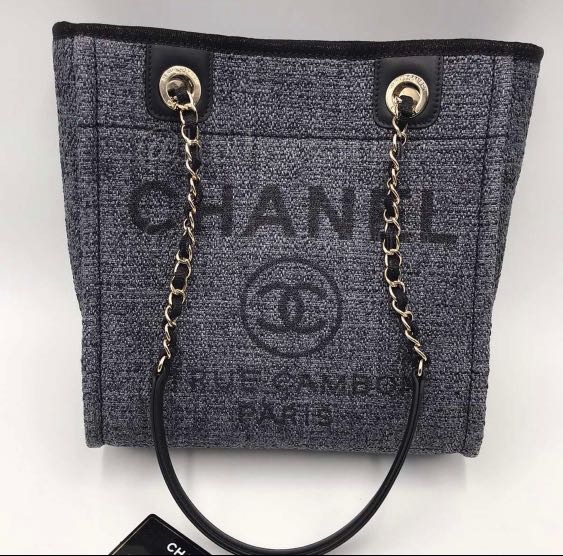 chanel deauville small tote