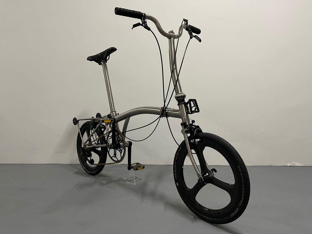 Brompton Titanium Frame Brompton Titanium vejlbyfed feriehus