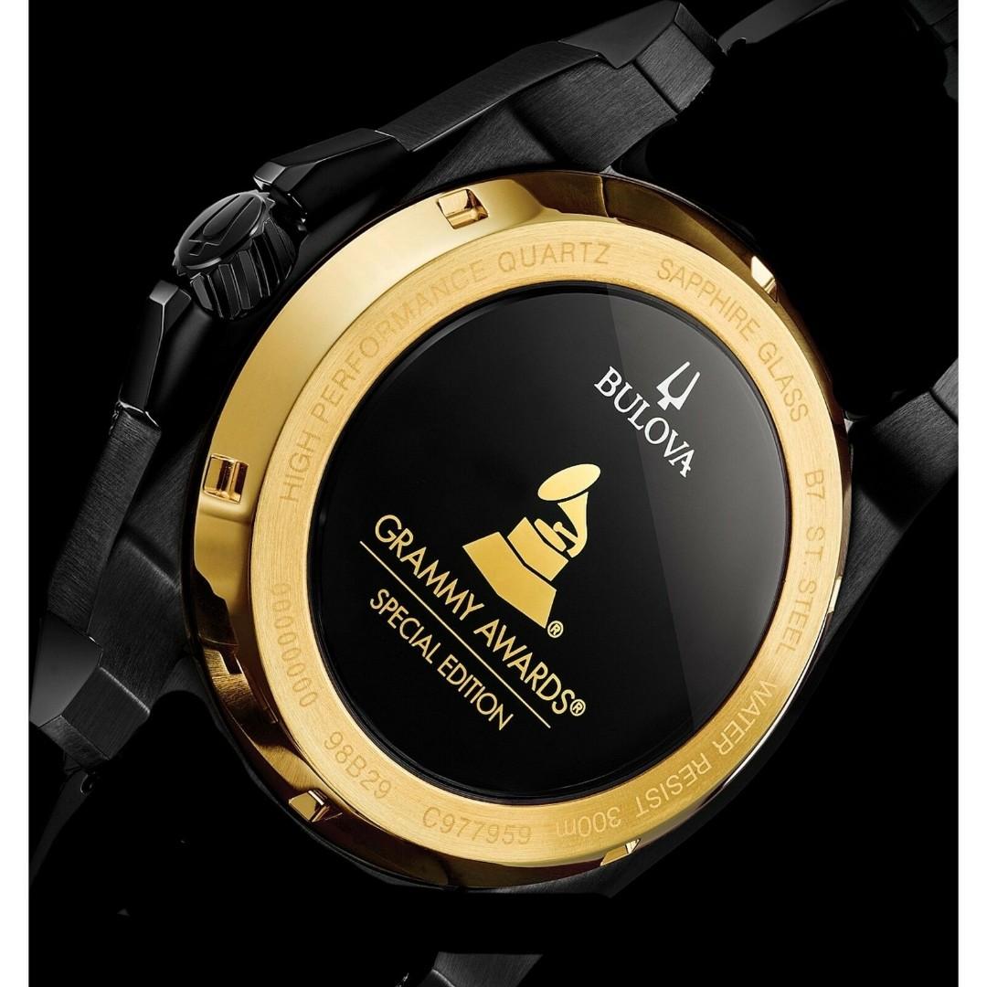 Bulova Precisionist Grammy Edition 262kHz Sweep Seconds Matte Back