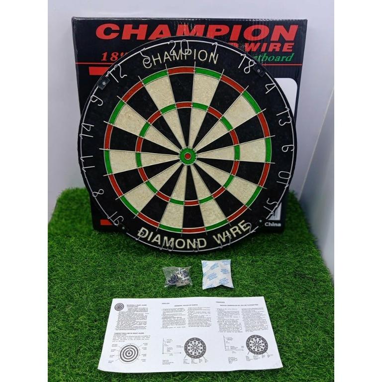 Champion diamond wire dartboard price clearance