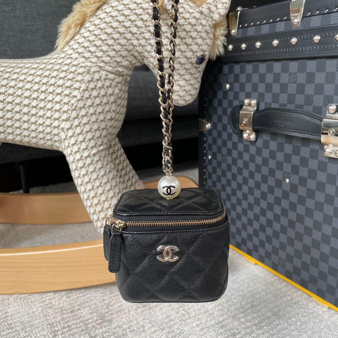 Chanel Mini Vanity Pearl, Luxury, Bags & Wallets on Carousell
