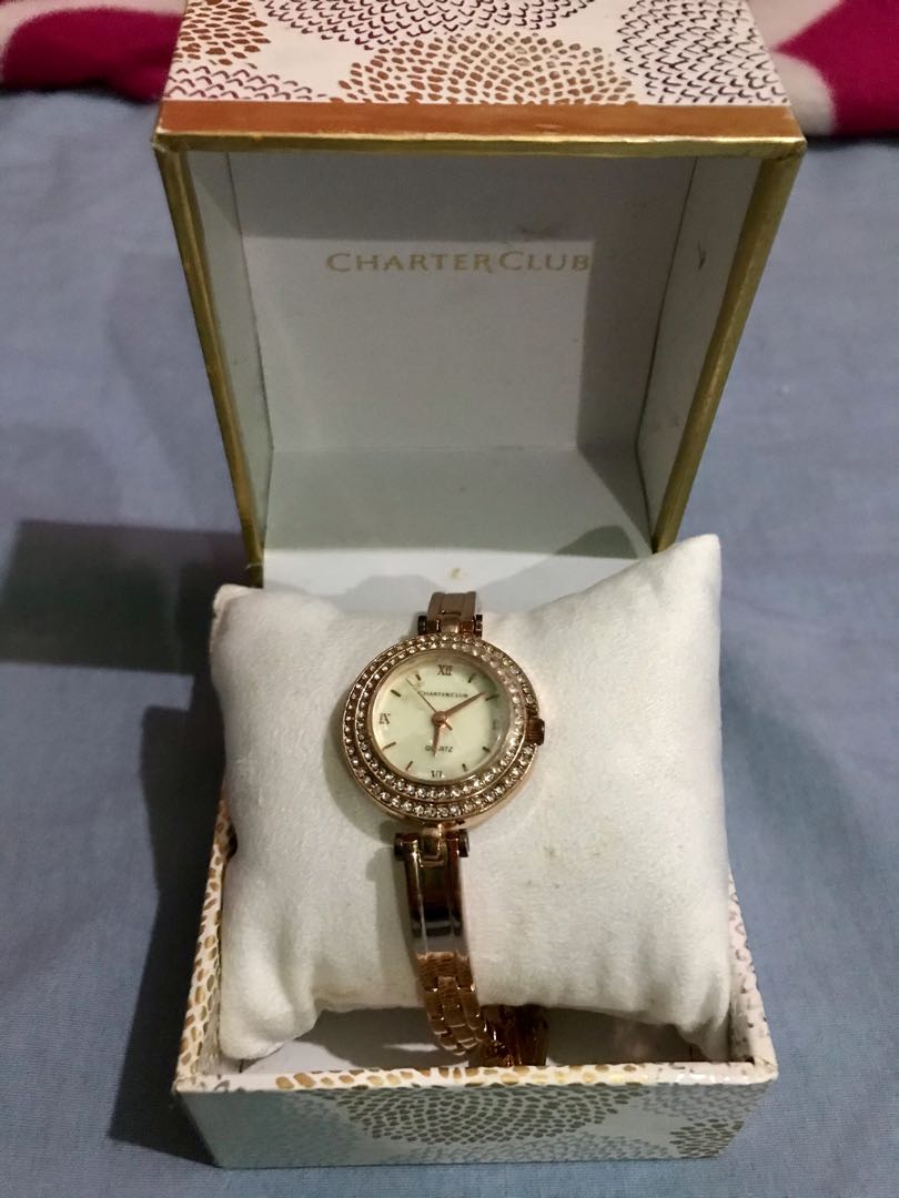 charter club watch Women s Fashion Watches Accessories