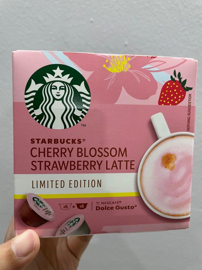 Cherry Blossom Strawberry Latte Nescafe 