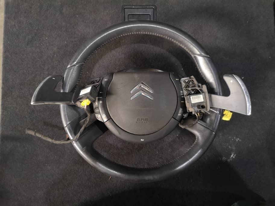 Citroen C4 Picasso Steering Wheel With Button & Paddle Shift, Auto  Accessories on Carousell