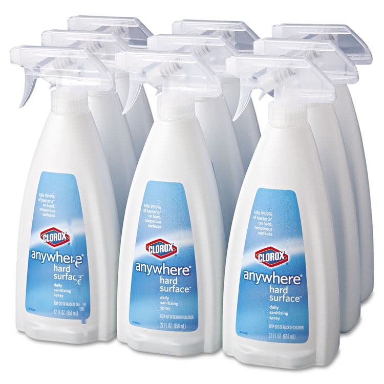 Clorox Anywhere Hard Surface Daily Sanitizing Spray 22 Ounces Everything Else On Carousell