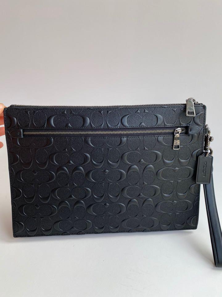 coach structured pouch