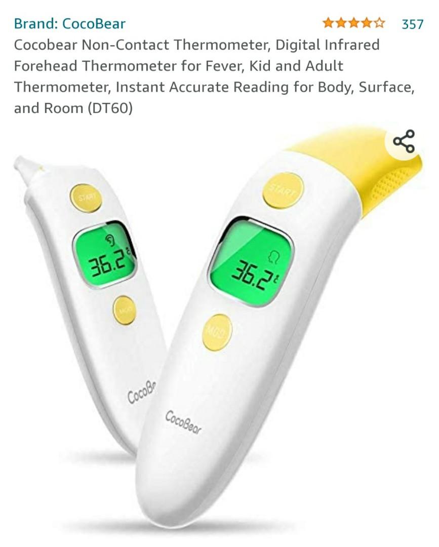 CocoBear Thermometer, Health & Nutrition, Thermometers on Carousell