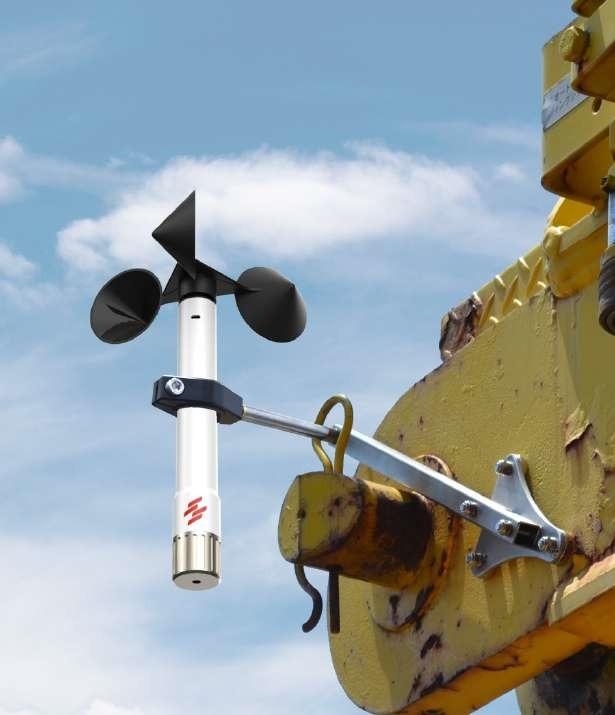 Crane Anemometer, Wireless Anemometer, Structural Safety Anemometer
