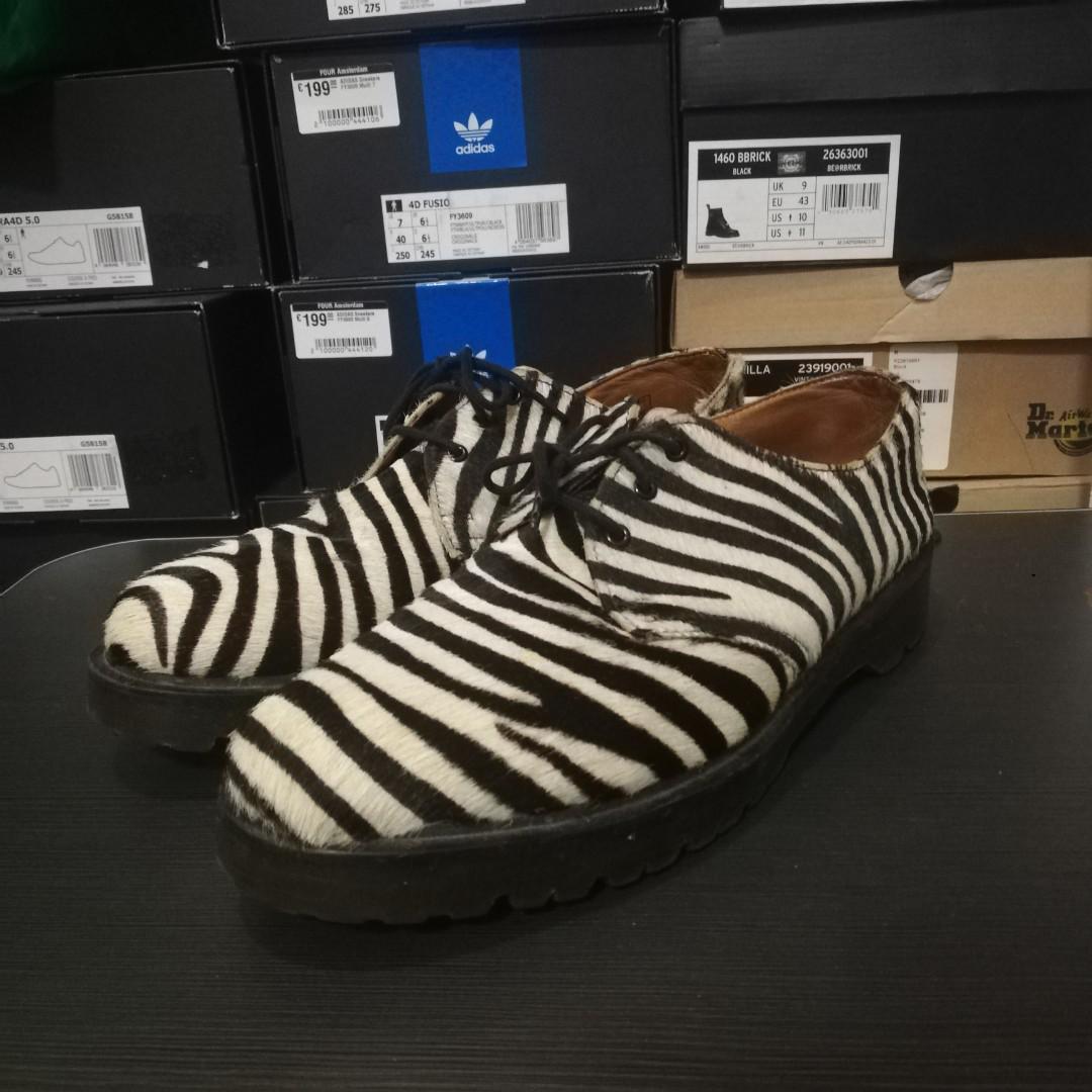 Dr Martens 1461 Ponyhair Zebra Men s Fashion Footwear Dress