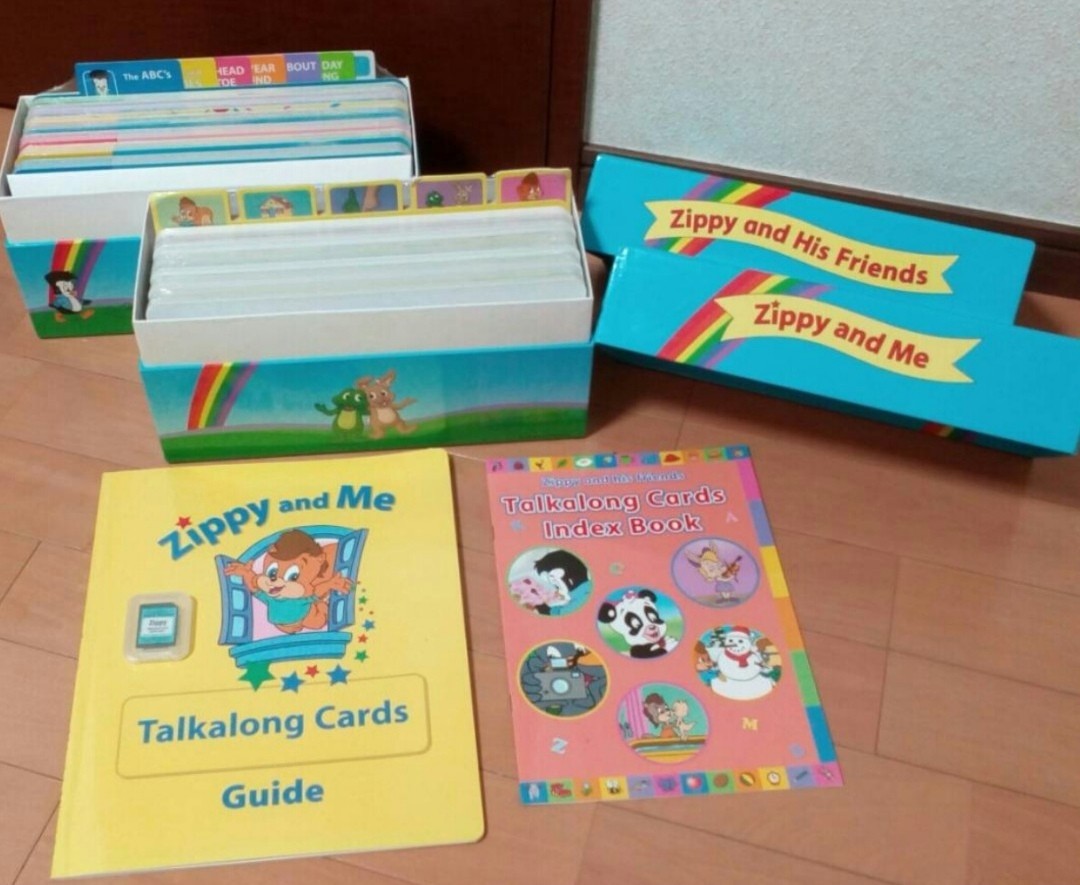 DWE Talkalong Cards Zippy and Me
