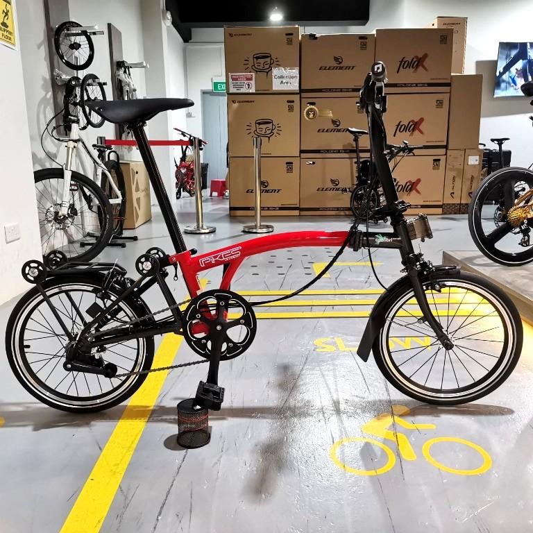 Pikes folding bike best sale
