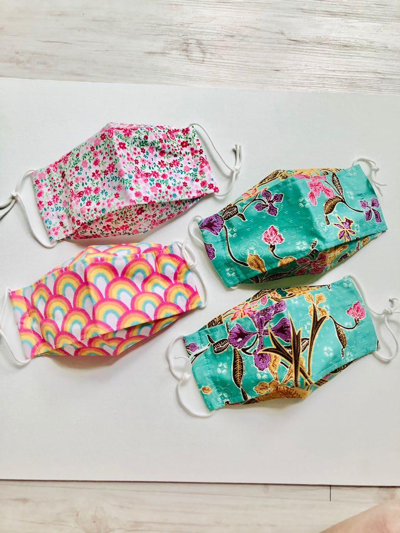 Fabric Face Mask Handmade in Singapore, Health & Nutrition, Face Masks