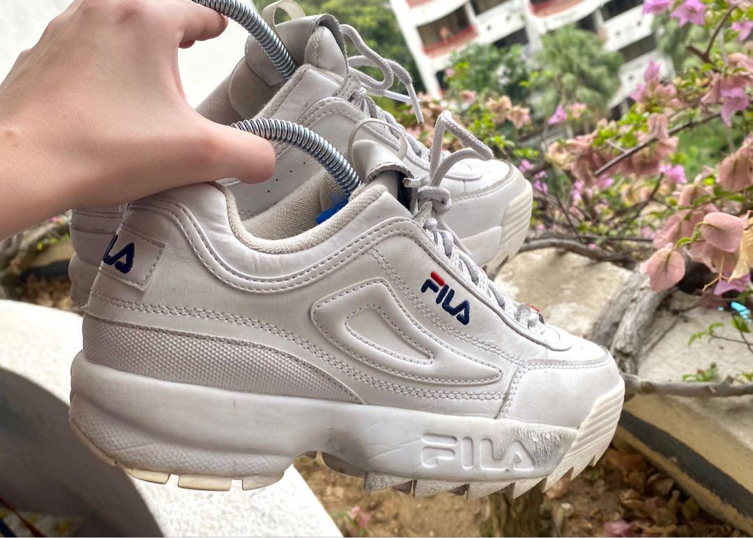 fila disruptor 2 white womens
