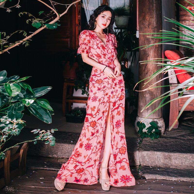 For love and lemons saffron maxi dress store