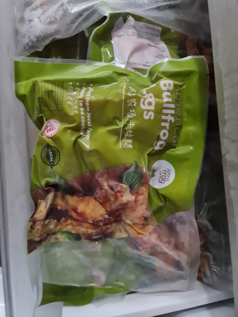 Frozen Frog Legs Singles (300g), Food & Drinks, Homemade Bakes on Carousell