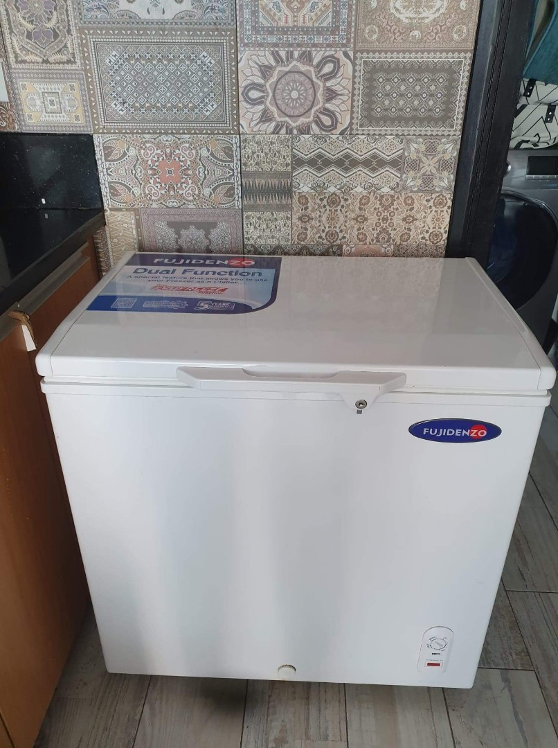 Fujidenzo Chest Freezer Tv Home Appliances Kitchen Appliances Refrigerators And Freezers On Carousell Fujidenzo Chest Freezer Tv Home Appliances Kitchen Appliances Refrigerators And Freezers On Carousell