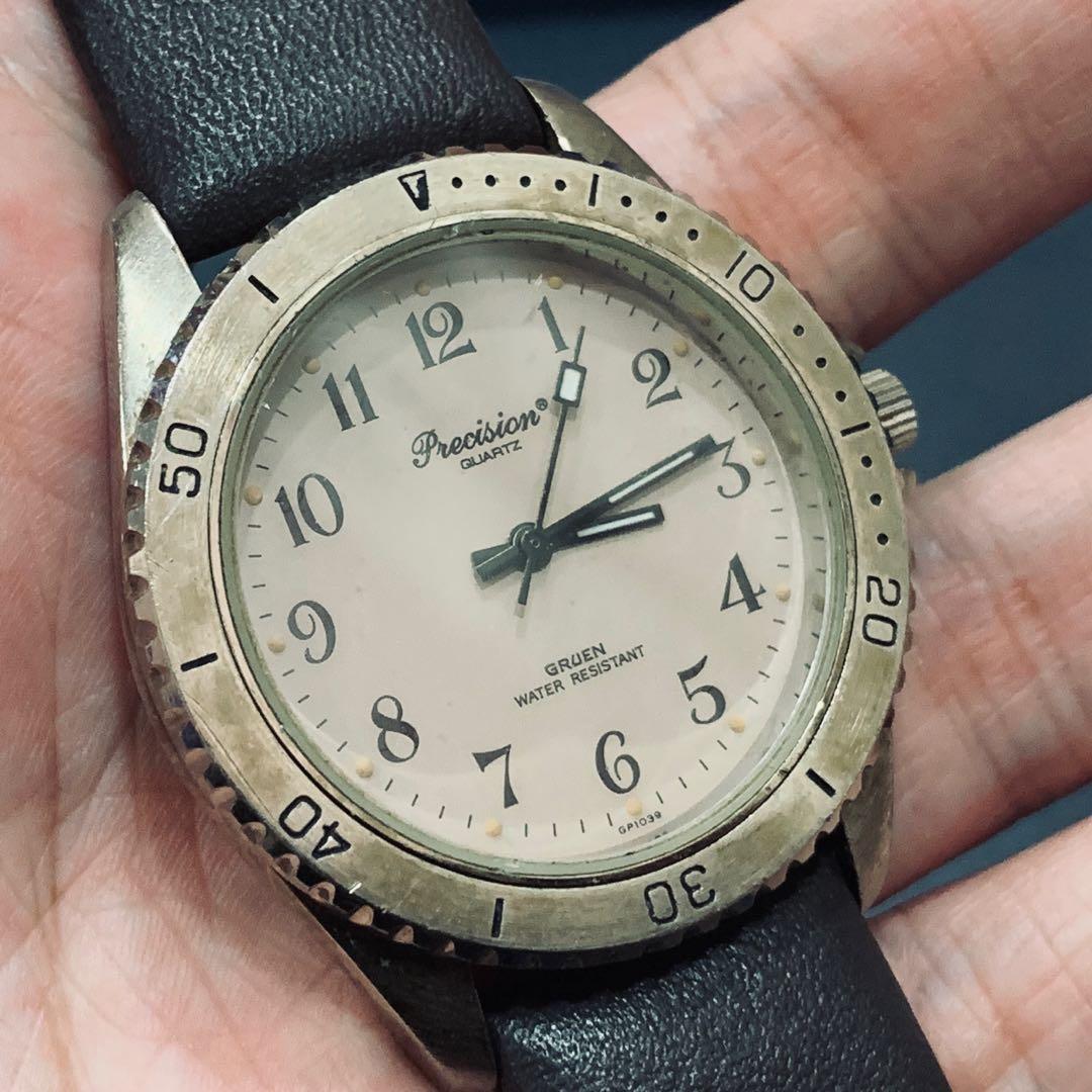 Gruen Precision Vintage Quartz Watch Men s Fashion Watches