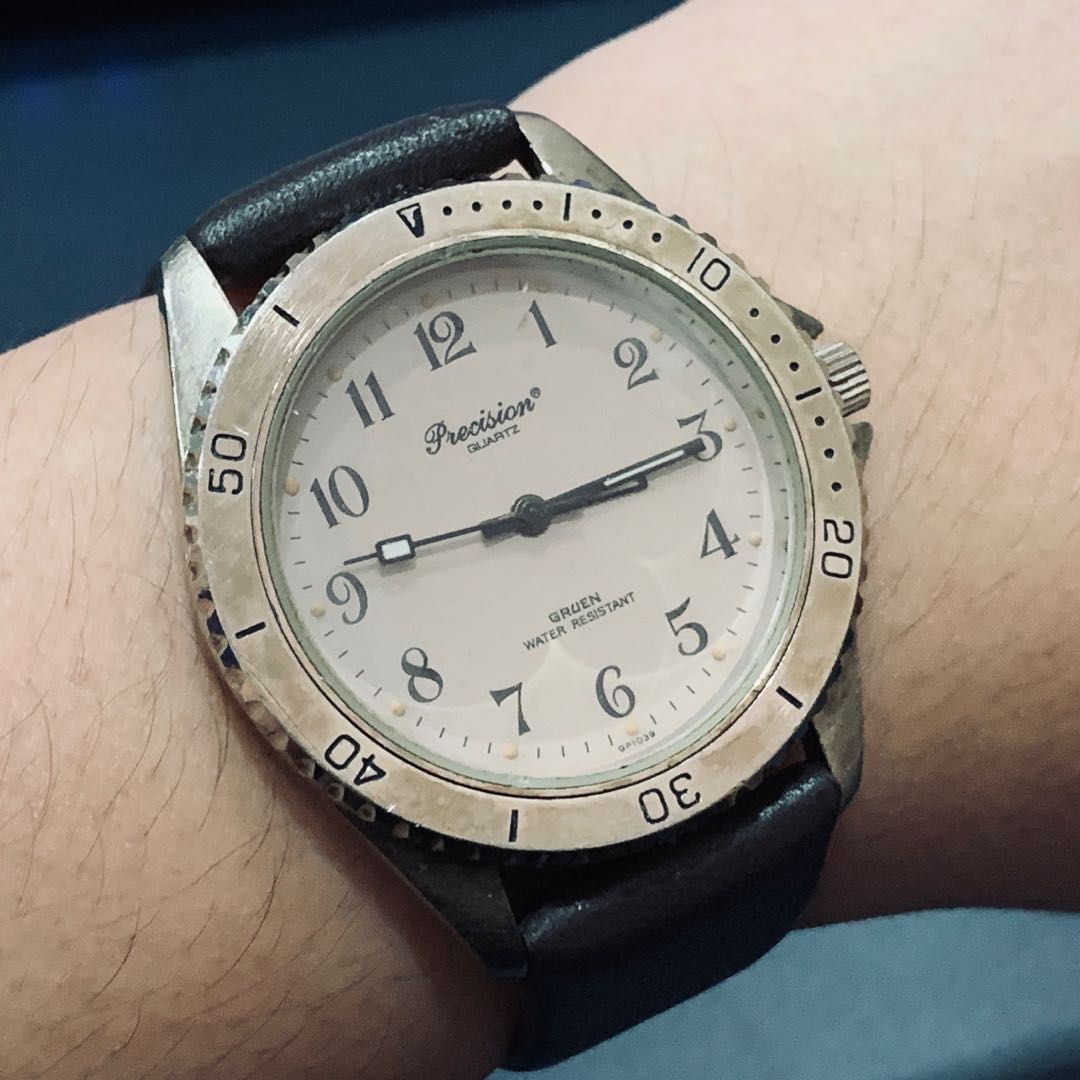 Gruen Precision Vintage Quartz Watch Men s Fashion Watches