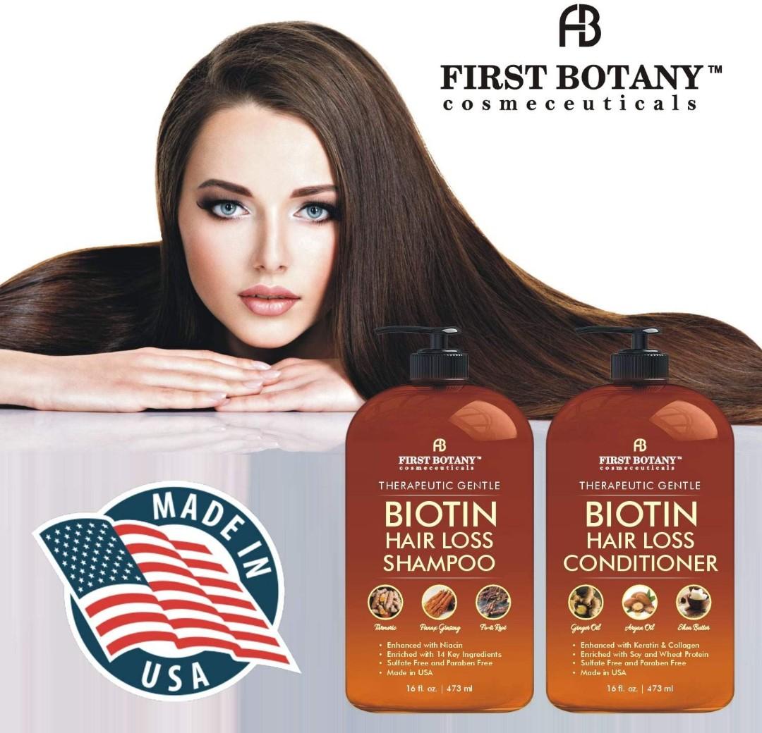 Hair Growth Shampoo Conditioner Set An Anti Hair Loss Shampoo and