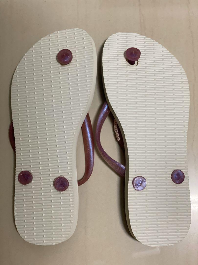 Havaianas Kids Slim Frozen Slippers Women s Fashion Footwear