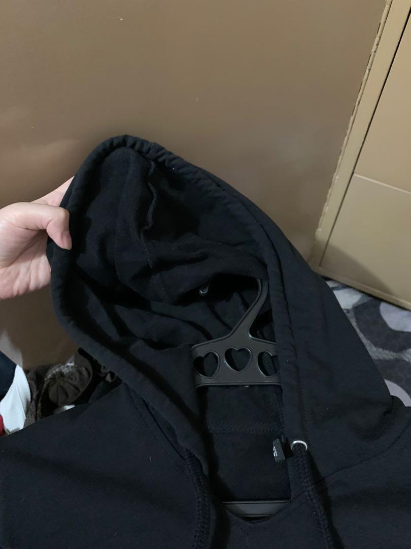 Checkerboard cropped sale hoodie