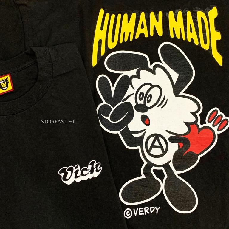 HUMAN MADE Girls Don't Cry #1 Tee Human Made Verdy SS21 聯乘作品