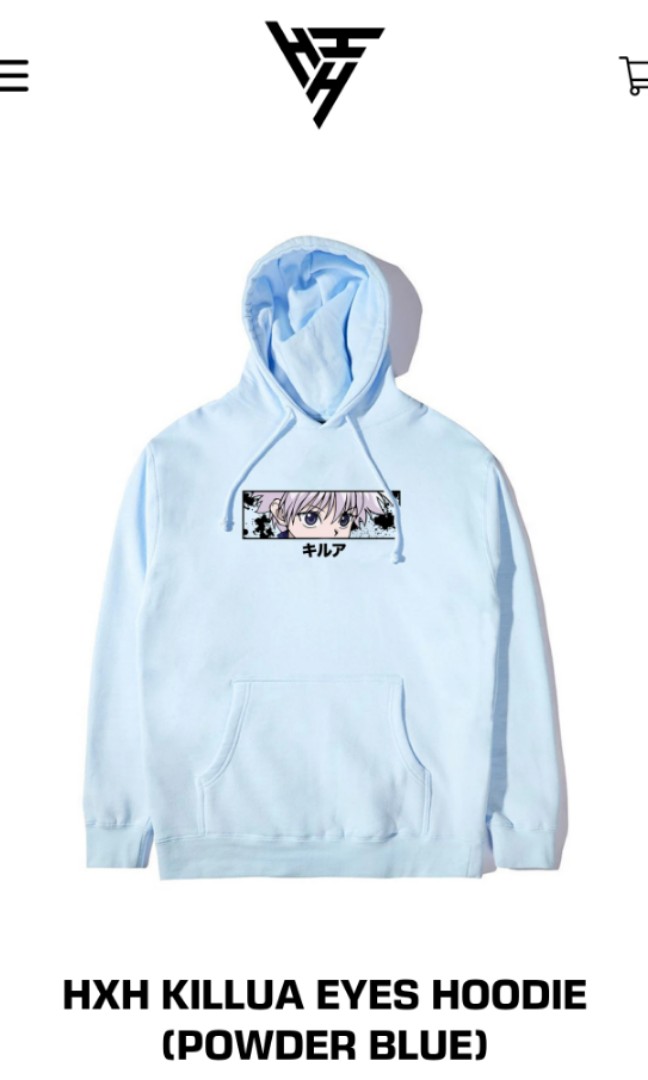 Killua top hoodie eyes