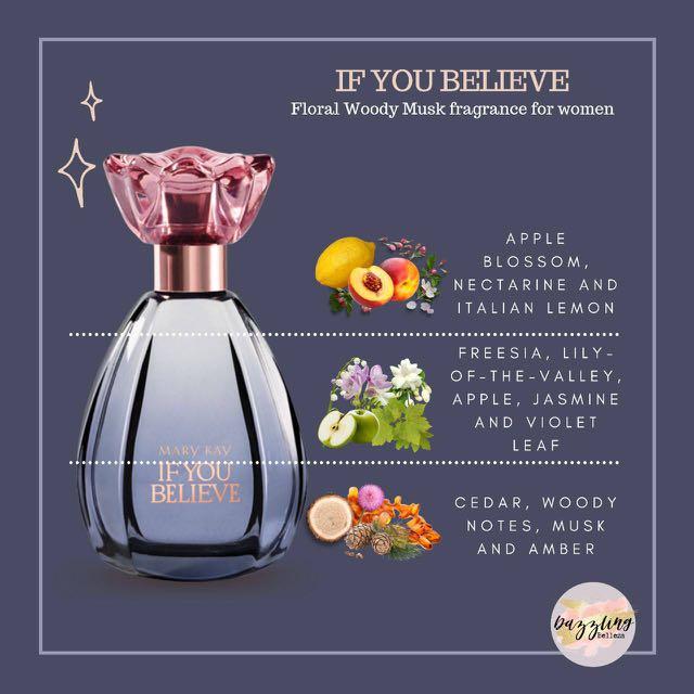 If you believe 2025 perfume mary kay