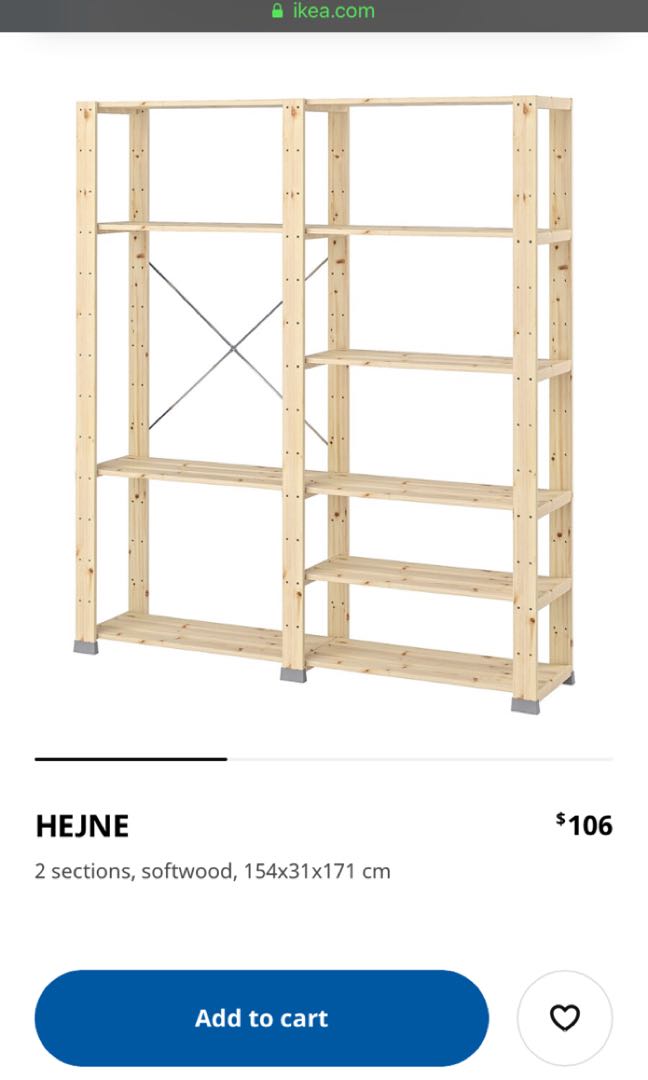 Ikea hejne sale 2 section
